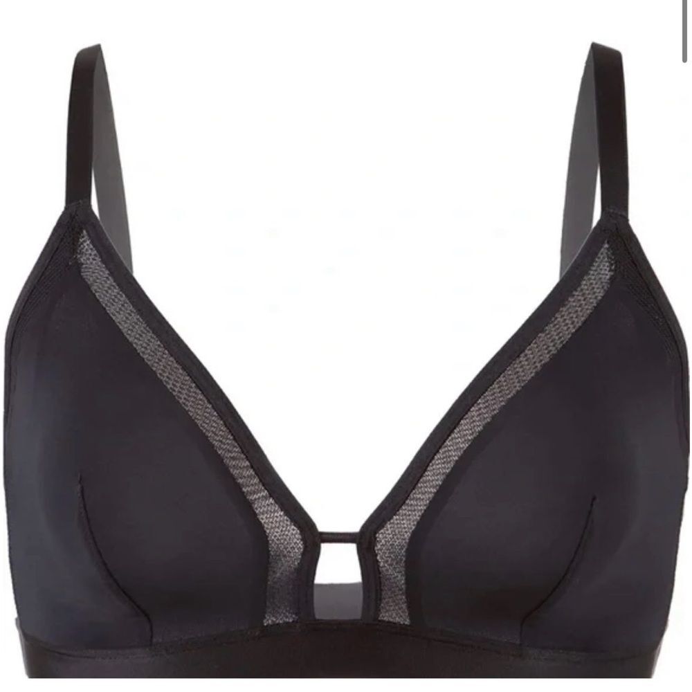 LIVELY Jet Black Busty Bralette size 2